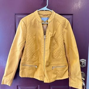 Yellow Andrew Marc jacket